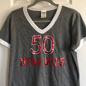 Utah Utes Ringer Tee